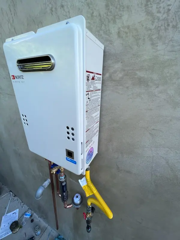 Tankless water heater installation for Swansea homes